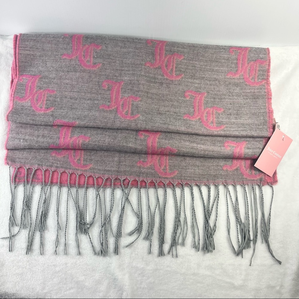 Juicy Couture Logo Scarf NWT